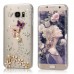Samsung Galaxy S7 Edge - Handmade Butterfuly Bling Bling Crystal Hard Protective Phone Cover Case